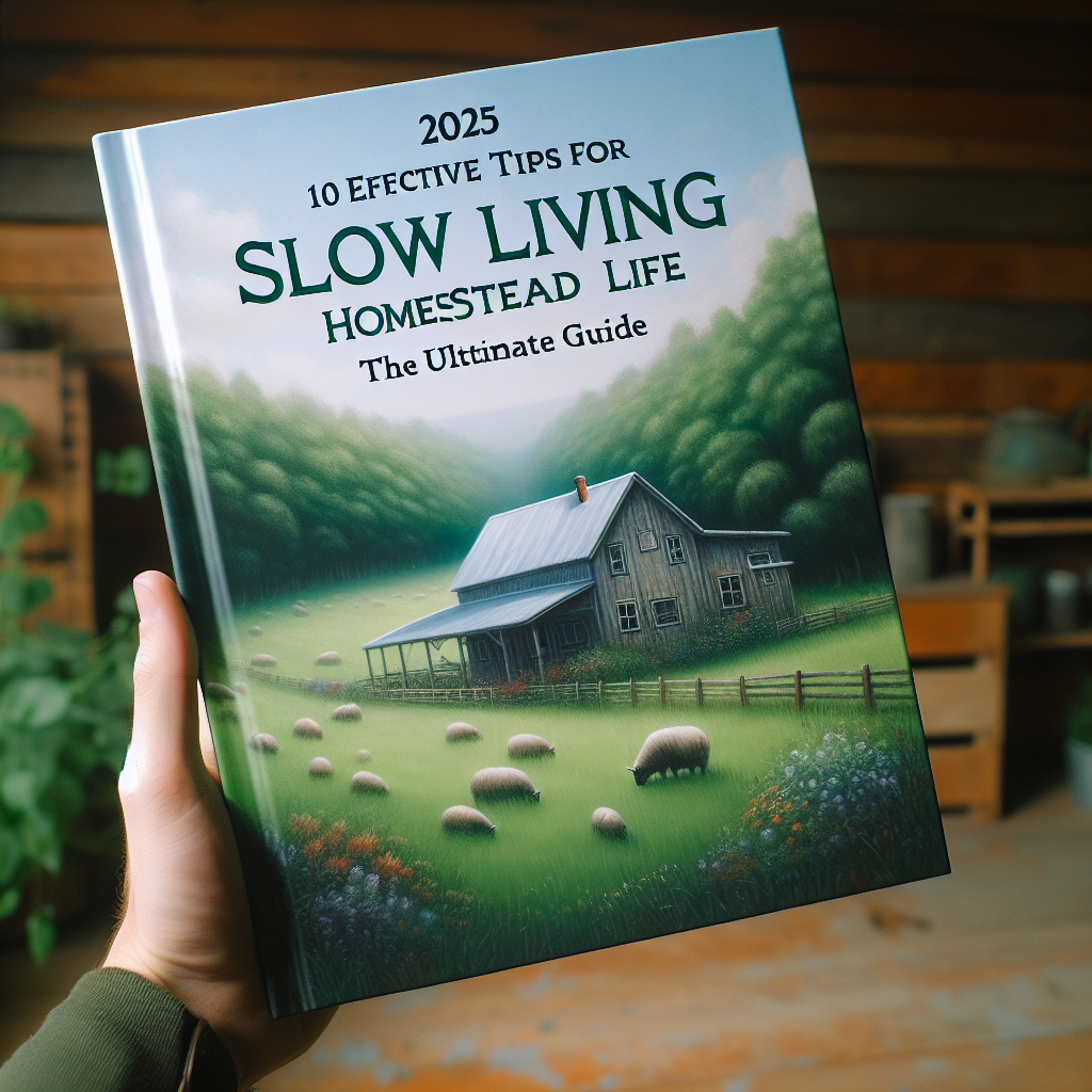 10 Effective Tips For Slow Living Homestead Life In 2025: The Ultimate ...