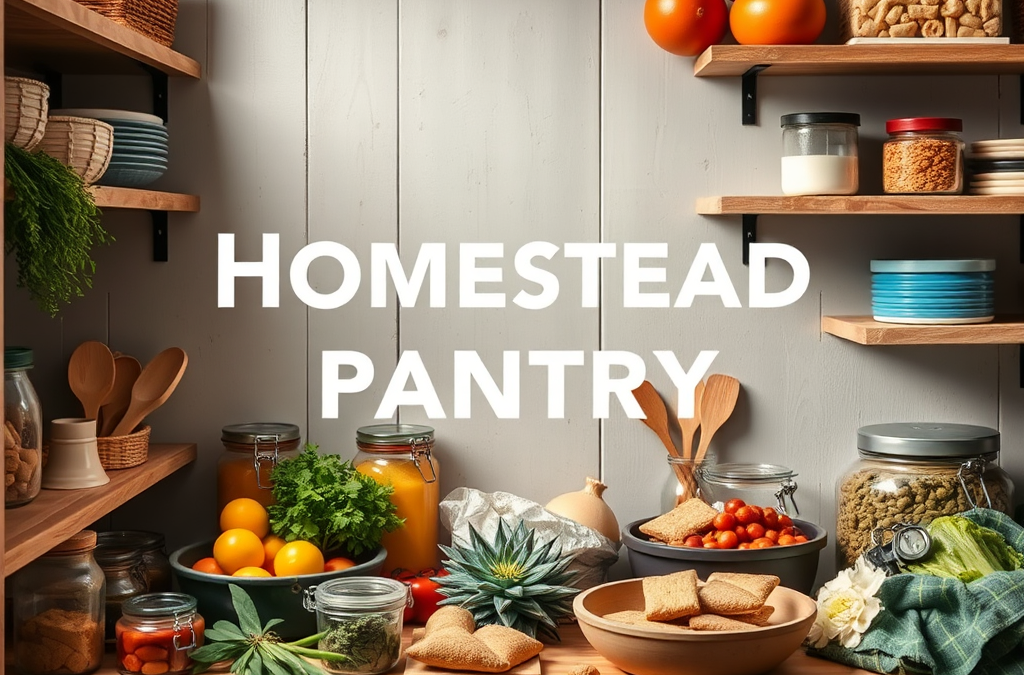 Homestead Pantry for Lifestyle Living: Essential Foods and Storage Techniques