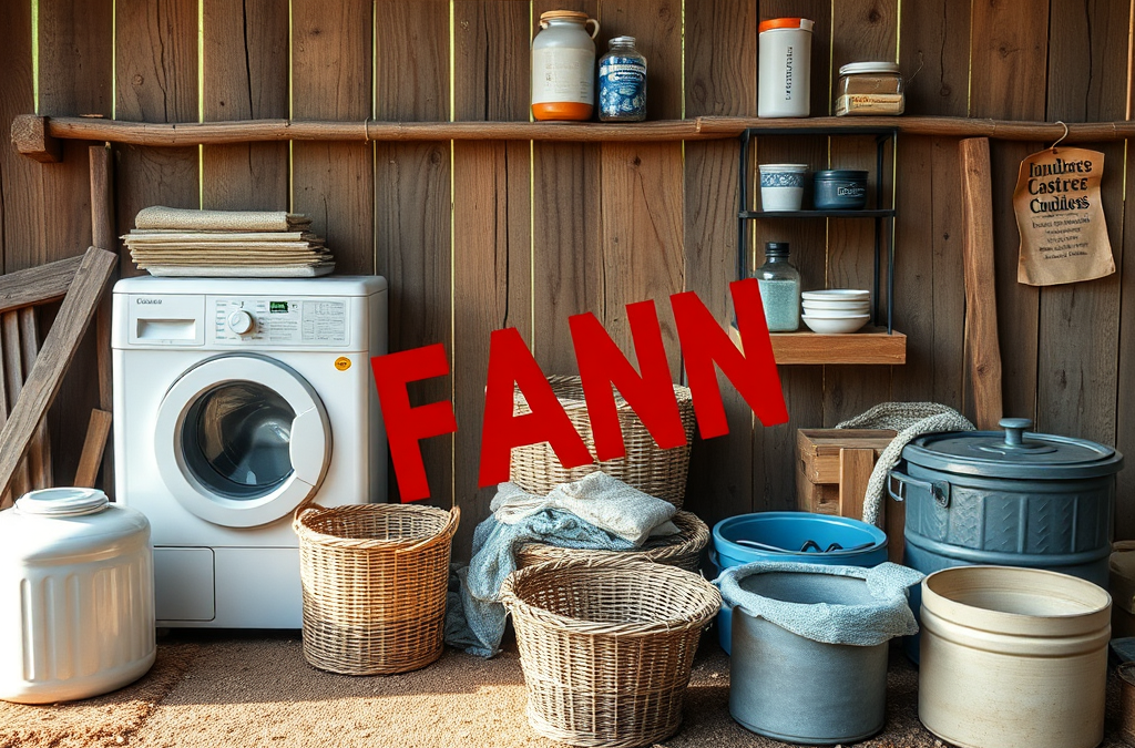 Laundry Systems for Homestead Lifestyle: Effective Methods for Sustainable Cleaning