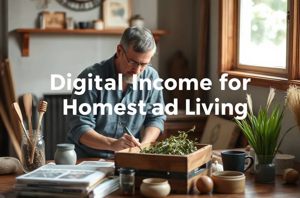 Digital Income for Homestead Living: Practical Methods and Opportunities