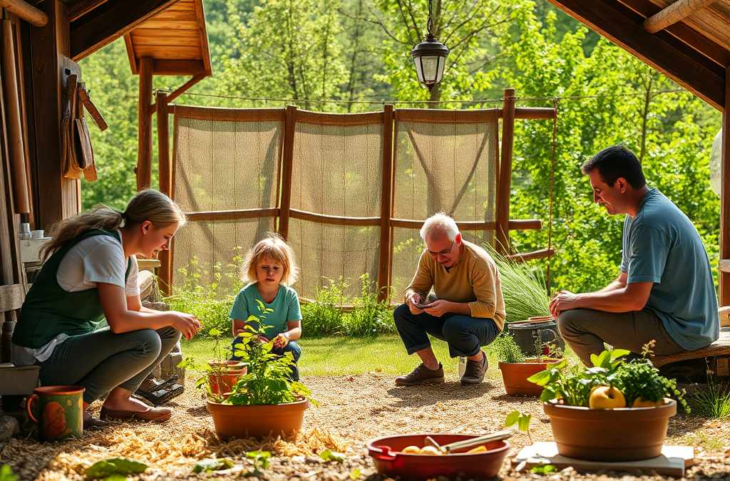 Creating a Homestead That Encourages Family Bonding: Engaging Projects, Shared Responsibilities, and Meaningful Connections