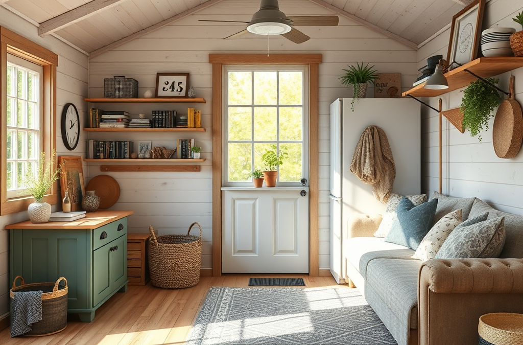 How to Effectively Utilize Space in Small Homesteads: Creative Layouts and Smart Storage Solutions