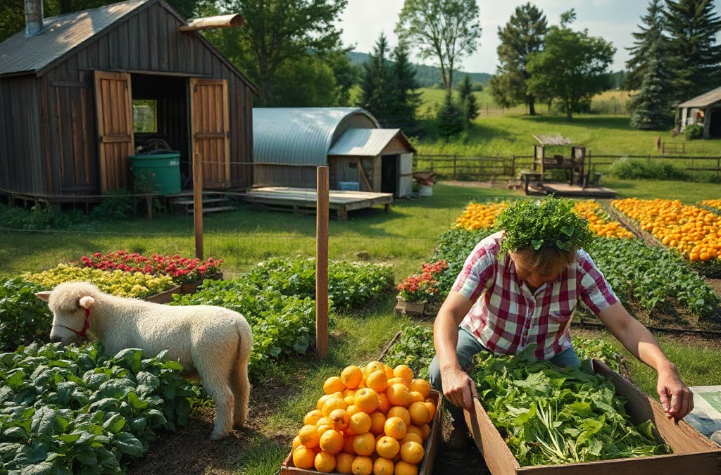Homesteading Small Farms: Choosing a Workable Scale for Crops, Livestock, and Labor