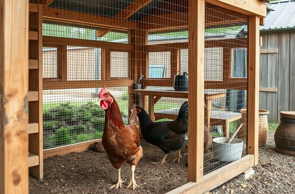 How to Build an Efficient Chicken Coop: Key Features and Layout Considerations