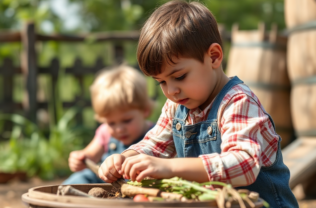 How to Involve Children in Homesteading Tasks: Practical Activities for Skill Development