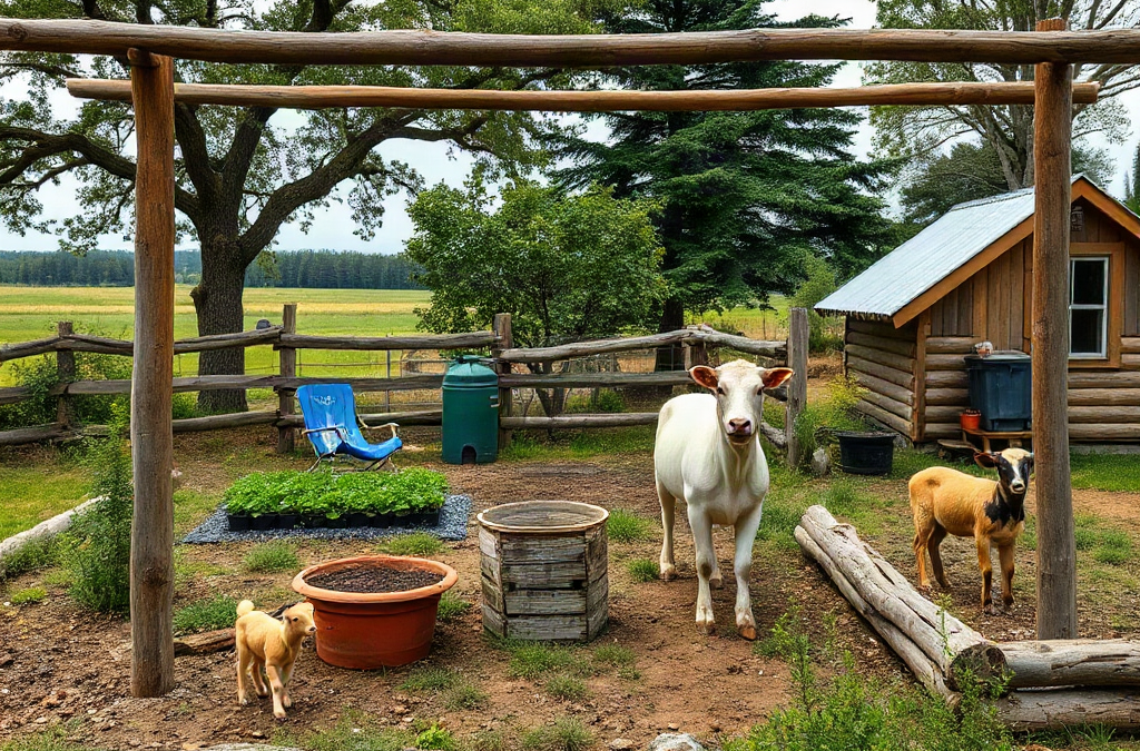 Small-Scale Homesteading on Limited Acreage: A Productive Layout for Food, Water, and Livestock