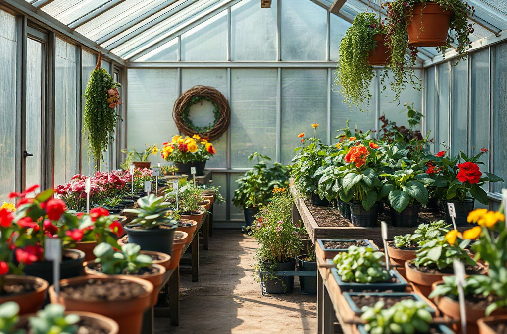 Greenhouse gardening for beginners through every season